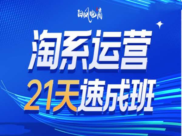 淘系运营21天速成班35期，年前最后一波和2025方向-天逸网创社