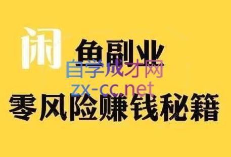 铁逸潇老师·闲鱼电商新手运营教程-天逸网创社